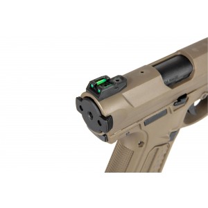 Страйкбольный пистолет AAP01 Assassin Full Auto / Semi Auto Pistol Replica - Dark Earth [ACTION ARMY]